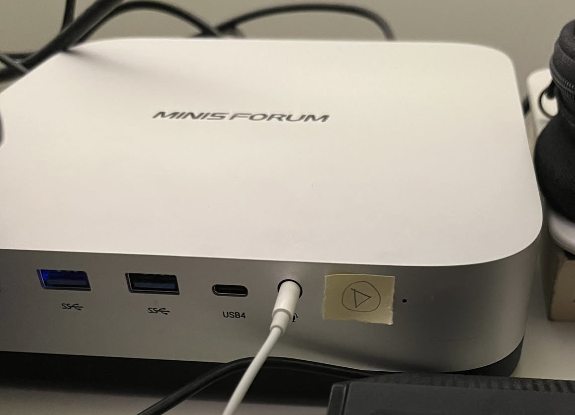 Minisforum AI X1 Pro with no Copilot button